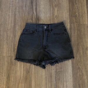 Hollister Black Denim Shorts